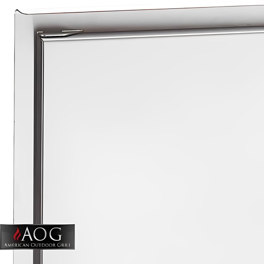 American Outdoor Grill 30" DBL WALL STAINLESS STEEL Double Access Door - Upper Livin