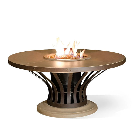 American Fyre Designs Fiesta Dining Fire Table- Upper Livin