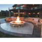Firegear DIY Round Flat Pan Fire Pit Burner Kit With Remote - Upper Livin