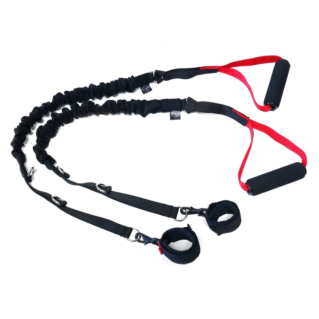 Lagree Fitness Micro Cables w/ Red Handle Bundle - Upper Livin