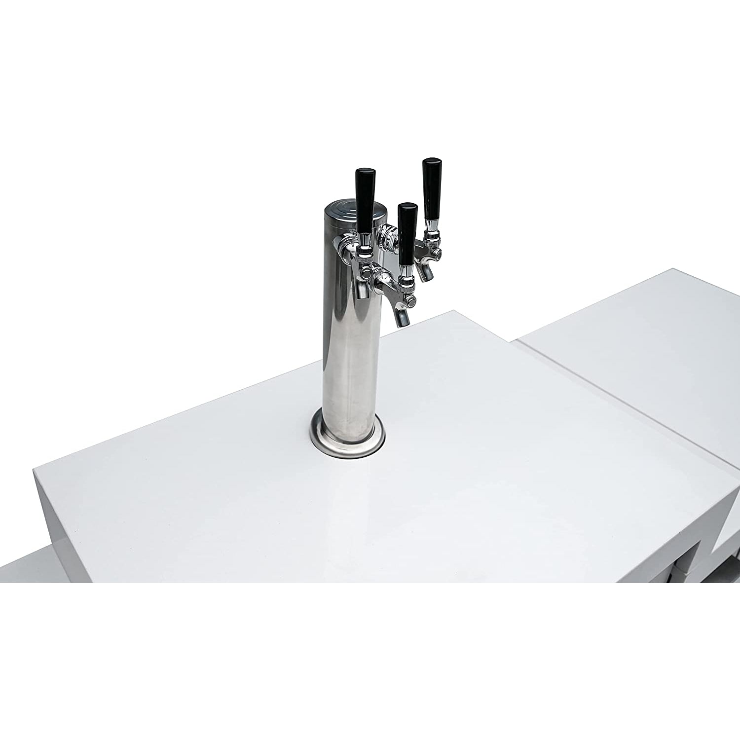 Mont Alpi 3 Tap Kegerator Module with Outdoor Refrigerator - Upper Livin