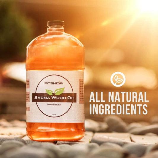 Scandia Sauna Wood Oil - 100% Natural Ingredient - Upper Livin