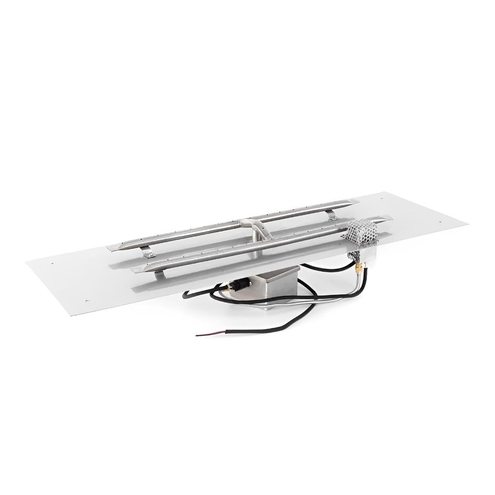 The Outdoor Plus Rectangular Drop-in Pan & Stainless Steel 'H' Burner-Upper Livin
