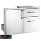 American Outdoor Grill 30-Inch Access Door & Double Drawer Combo - Upper Livin