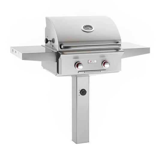 AOG 24-Inch T Series 2-Burner Grill In-Ground Post - Upper Livin