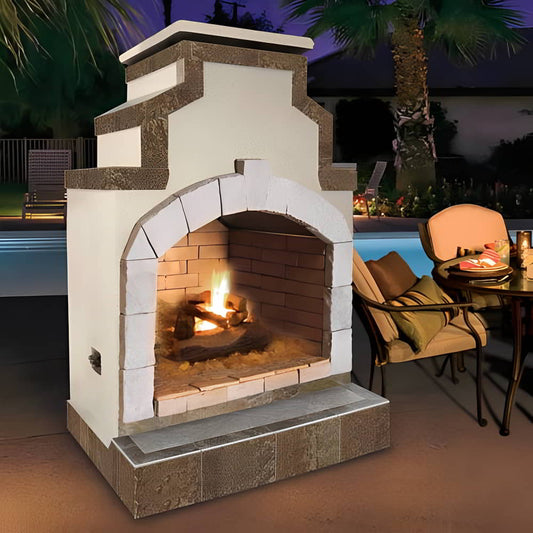 Cal Flame Outdoor Fireplace FRP910-2 - Upper Livin