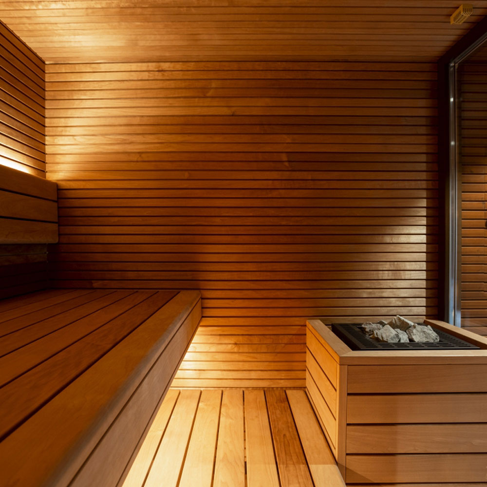 Auroom Arti Wood Outdoor Modular Cabin Sauna Kit, 5 person - Upper Livin