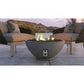 Firegear 39" Sanctuary 2 Round Gas Fire Pit Bowl - Upper Livin