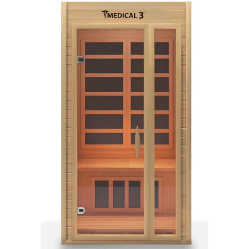 Medical Saunas 3 Infrared Sauna - 1 Person - Upper Livin