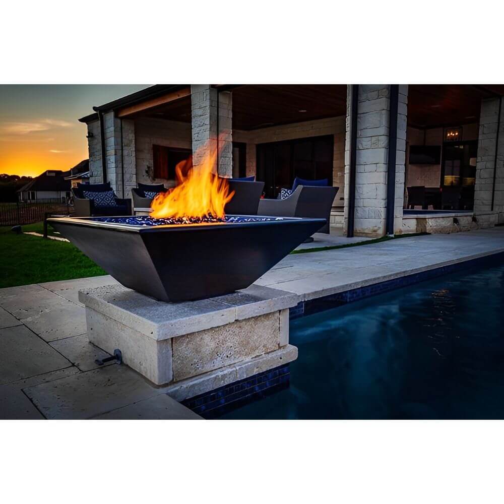 The Outdoor Plus Maya GFRC Fire Bowl-Upper Livin
