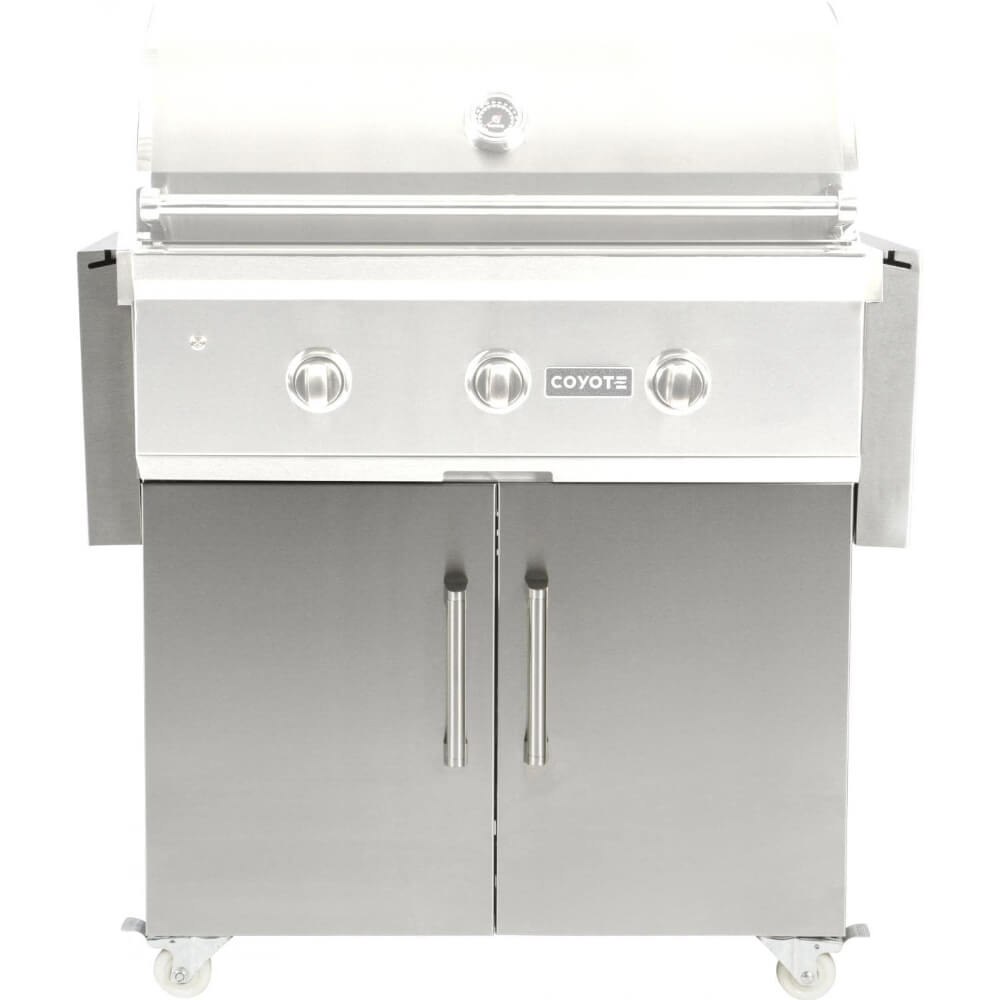 Coyote 34" Gas Grill Cart - Upper Livin