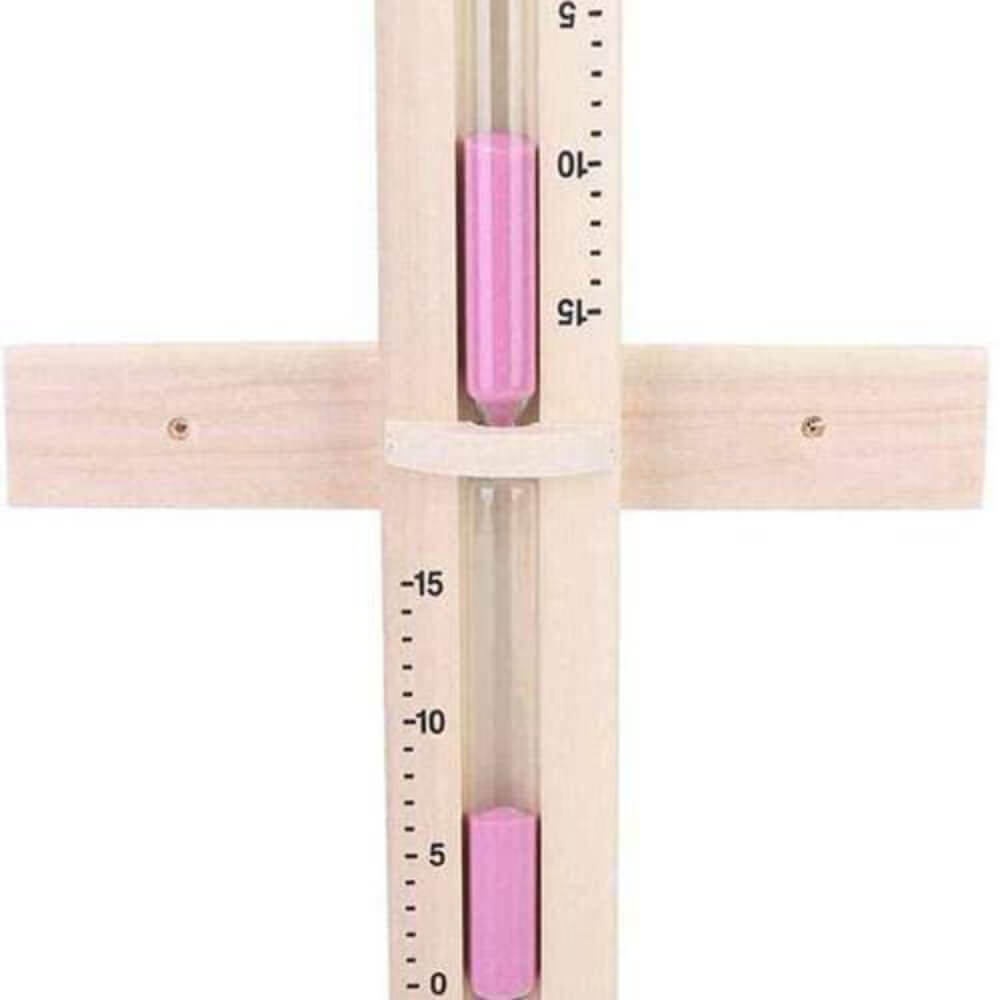 Scandia Wall-Mounted Sand Timer 15 Minute Cycle - Upper Livin