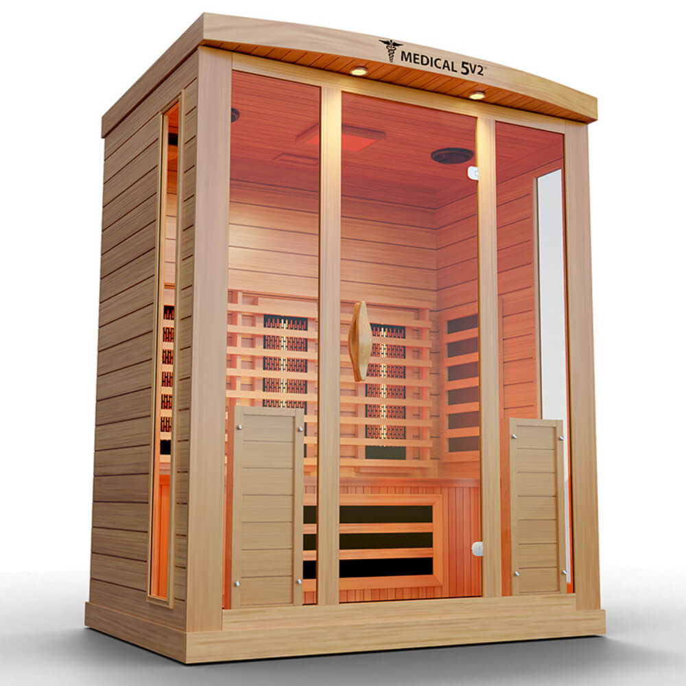 Medical Saunas 5 version 2 - Full Spectrum - Upper Livin