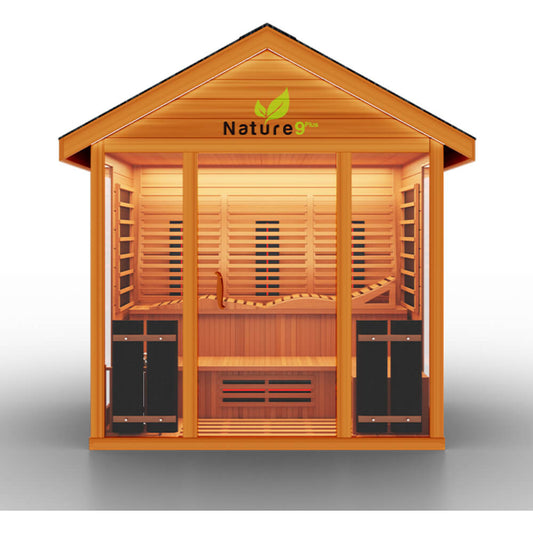 Medical Saunas Nature 9 Plus - Outdoor Ultra Full - Upper Livin