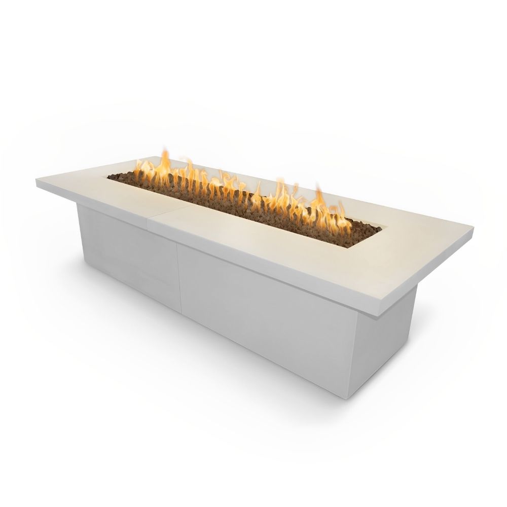 The Outdoor Plus Rectangular Newport Fire Table-Upper Livin