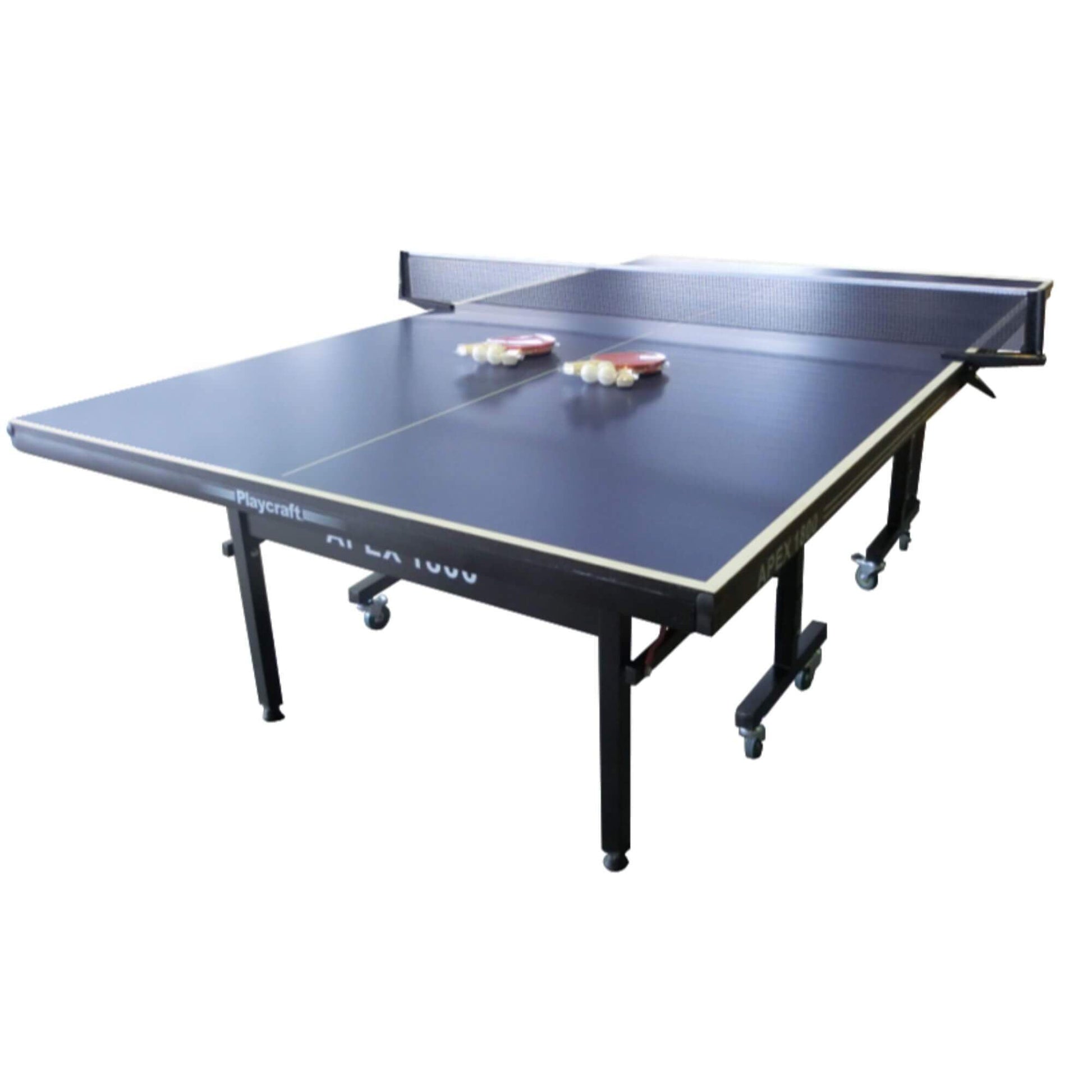 Playcraft Apex 1800 Indoor 9' Table Tennis Table - Upper Livin