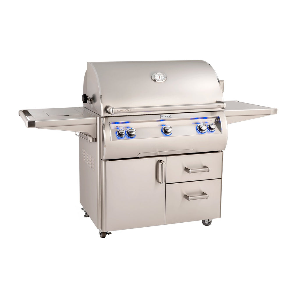 Fire Magic Echelon Analog E790s 36" 1-Side Burner Gas Grill - Upper Livin