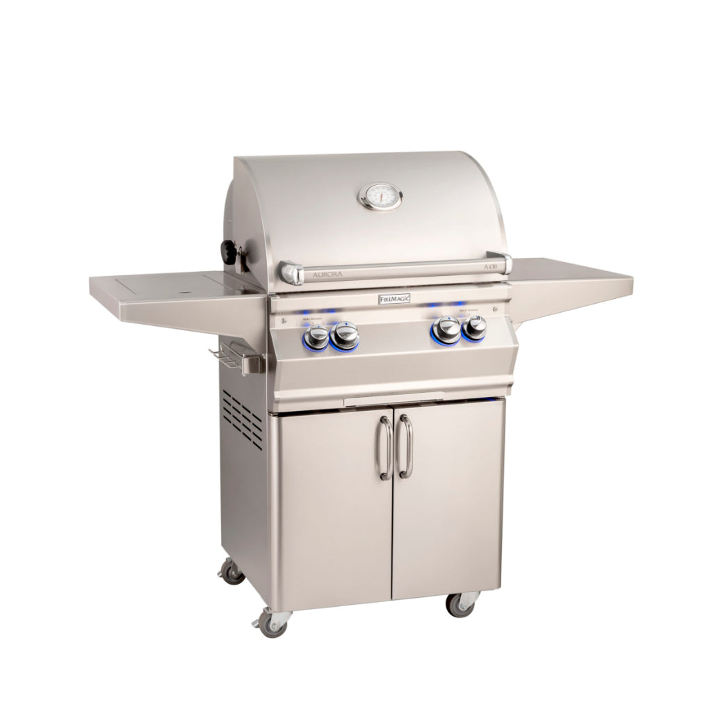 Fire Magic Aurora A430s 24" Freestanding Grill - Upper Livin