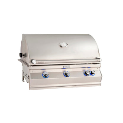 Fire Magic Aurora A790I 36" Built-In Gas Grill with Backburner and Rotisserie Kit - Upper Livin
