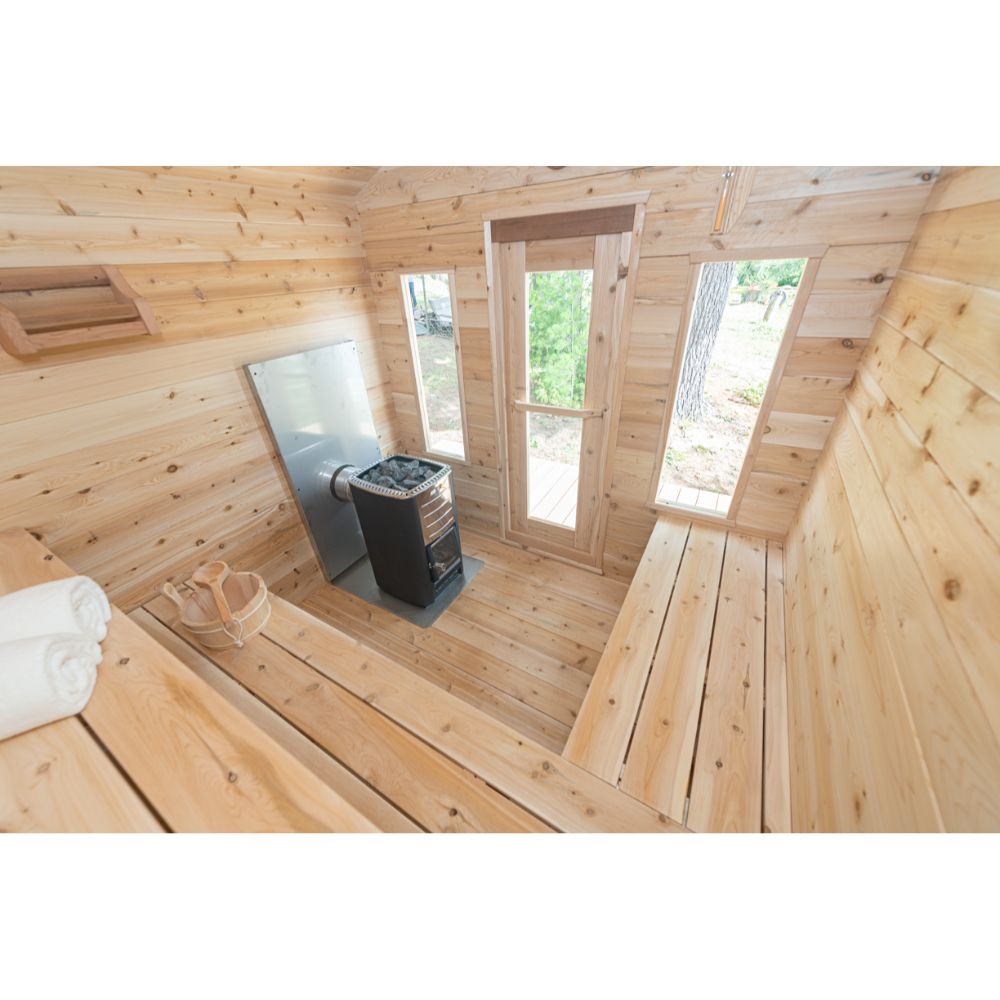 Dundalk Georgian Cabin Sauna - Upper Livin