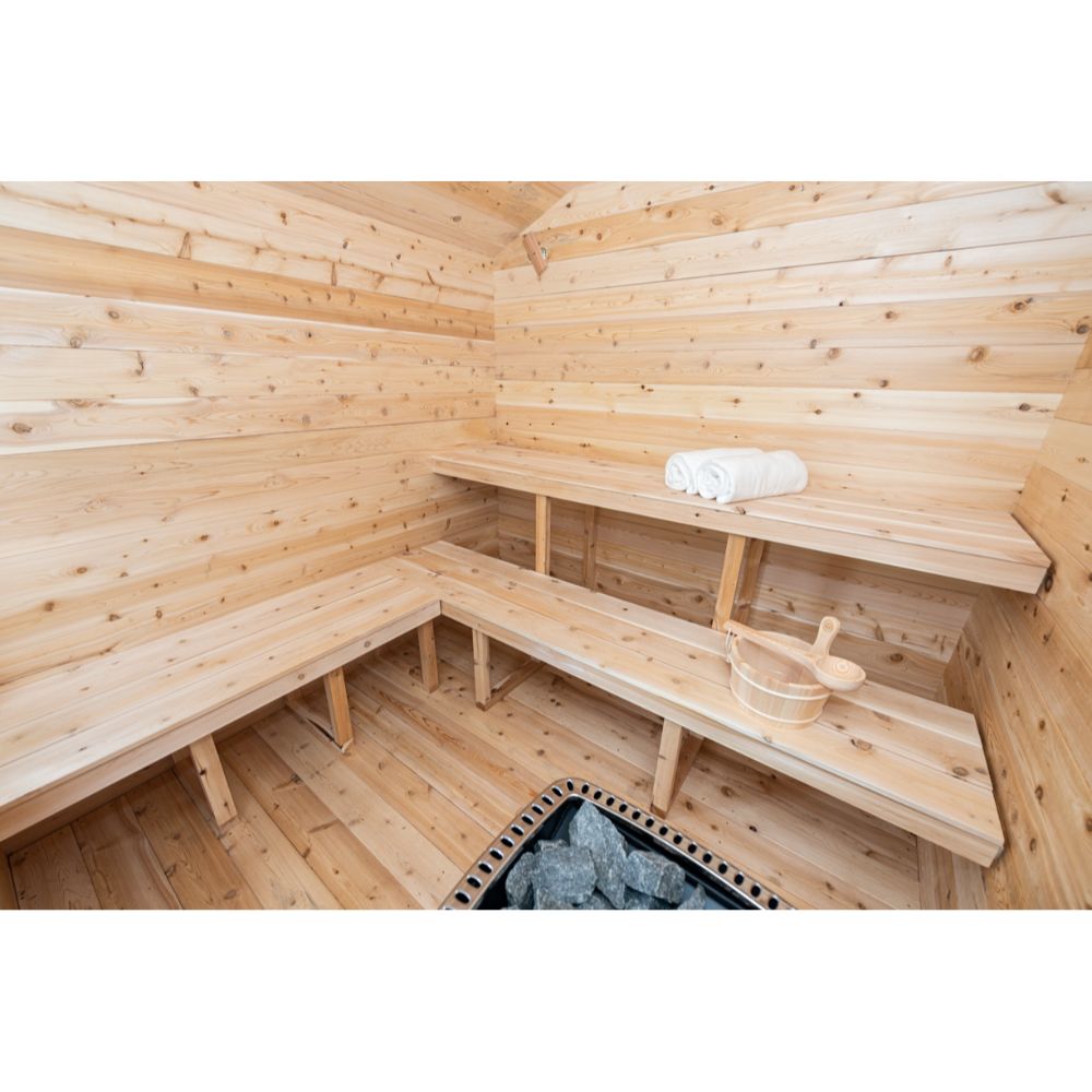 Dundalk Georgian Cabin Sauna - Upper Livin