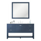 Alya Bath 60" Wilmington Single Bathroom Vanity Cabinet - Upper Livin