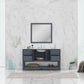Alya Bath 60" Wilmington Single Bathroom Vanity Cabinet - Upper Livin