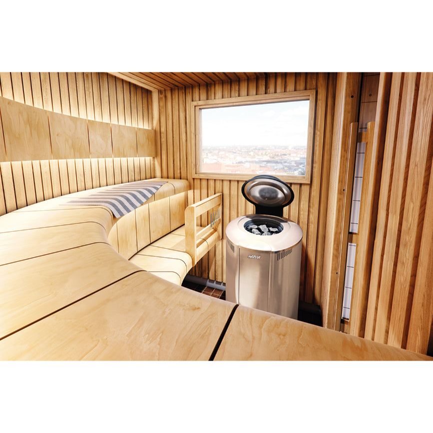 Harvia Sauna Forte Electric Heater With Digital Controller - Upper Livin