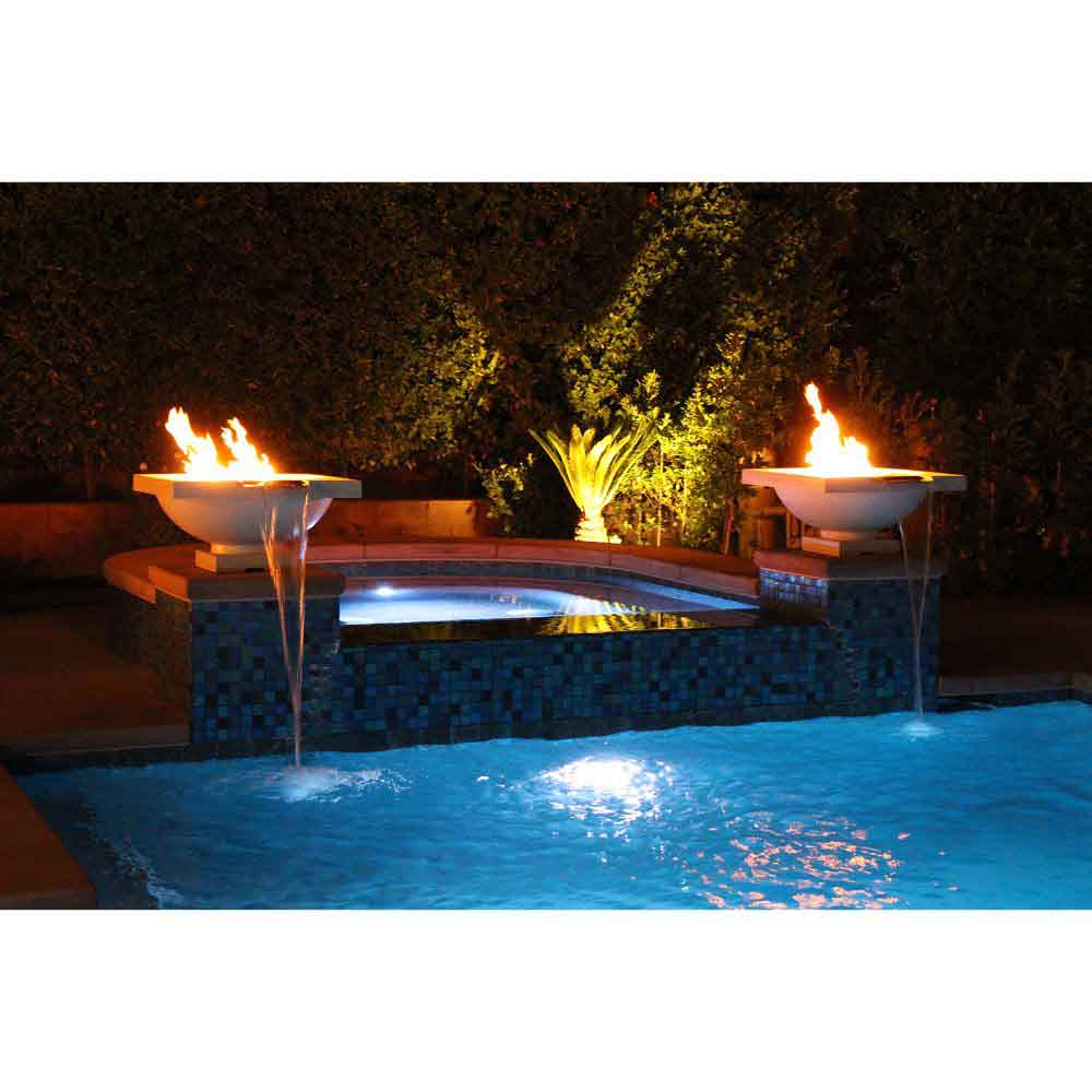 Prism Hardscapes Ibiza Fire Bowl w/ Match Lit Ignition - Upper Livin