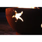 Fire Pit Art Sea Creatures 36" Handcrafted Carbon Steel Gas Fire Pit -Upper Livin