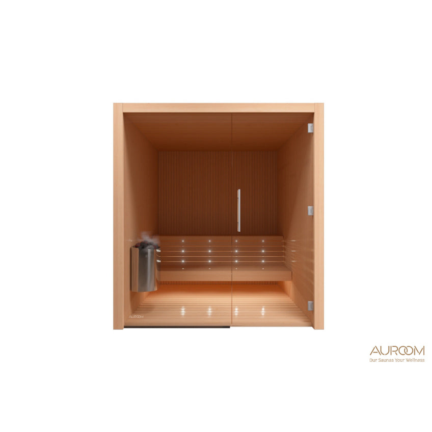 Auroom Libera Glass Modular Cabin Sauna Kit - Upper Livin