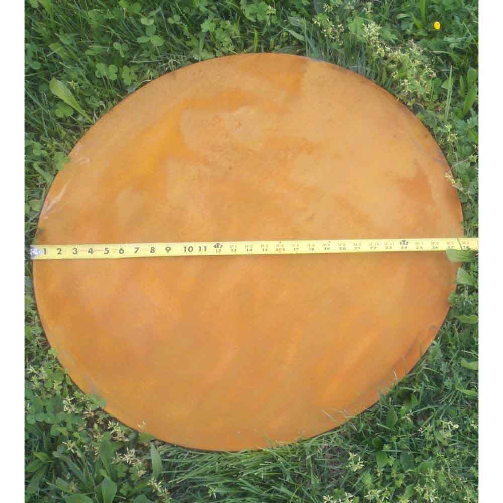 Fire Pit Art Nepal Circle Base Plate - Upper Livin