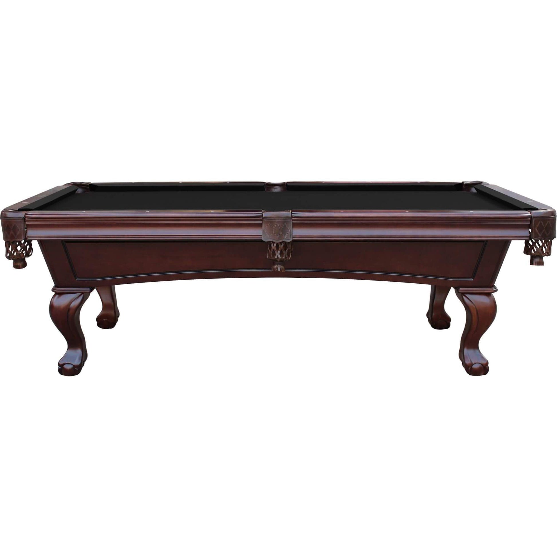 Playcraft Charles River 8' Slate Pool Table with Leather Drop Pockets - Upper Livin