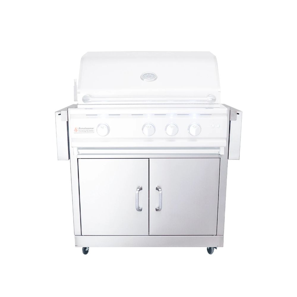 RCS Grills Stainless Cart for RON30A - Upper Livin