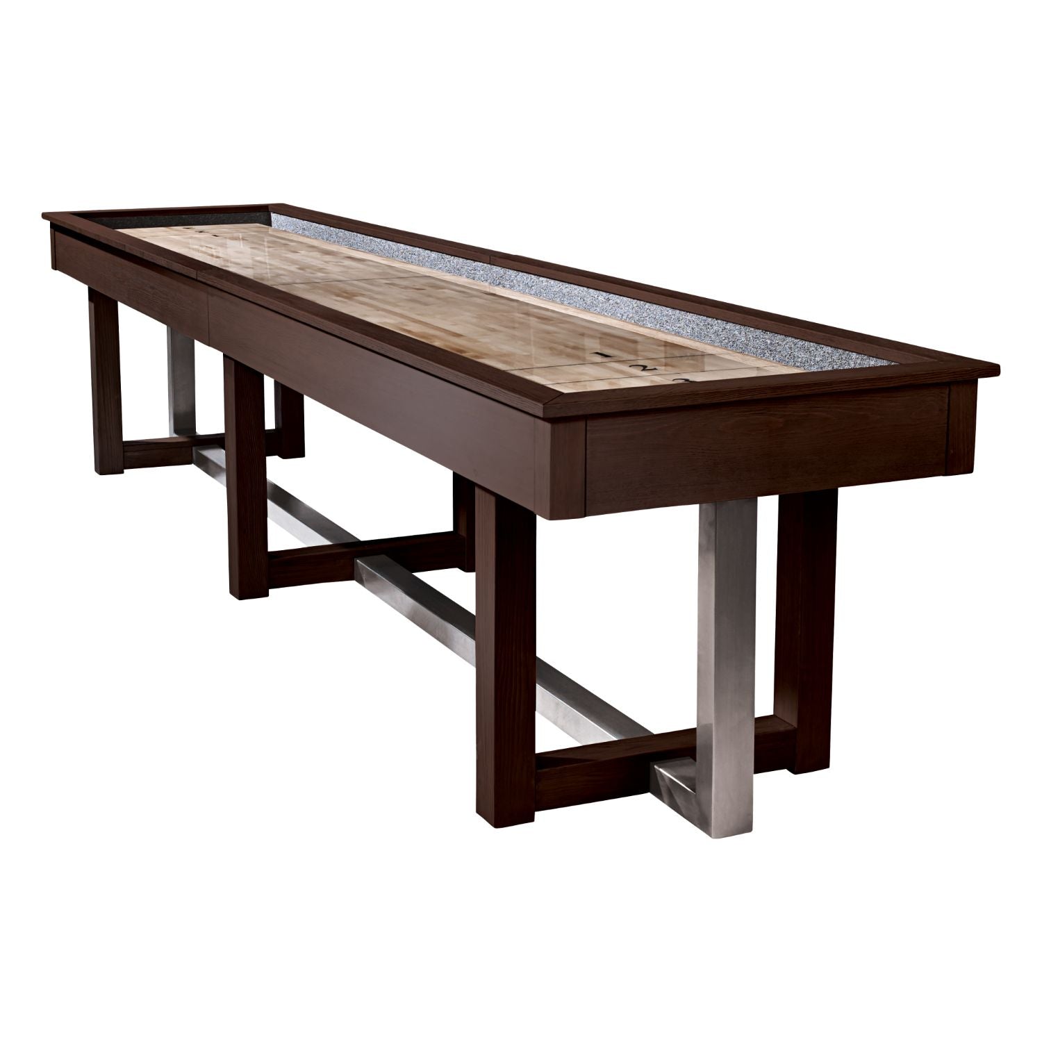 American Heritage Abbey 12ft Shuffleboard Table - Upper Livin