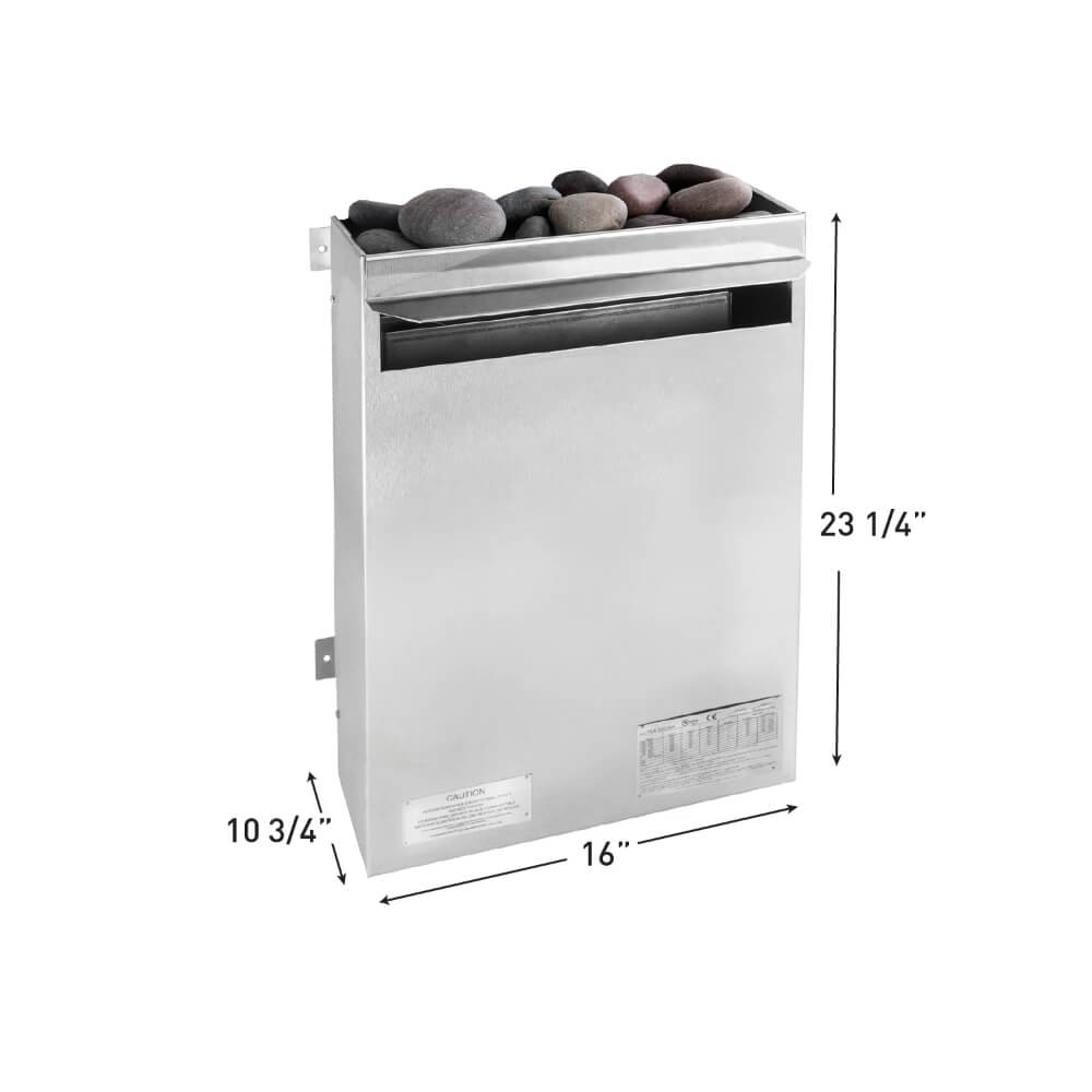 Scandia Electric Ultra Sauna Heater - Small (3.0-4.5KW) - Upper Livin