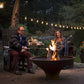 Arteflame Classic 40" Black Label Fire Pit - Low Euro Base - Upper Livin