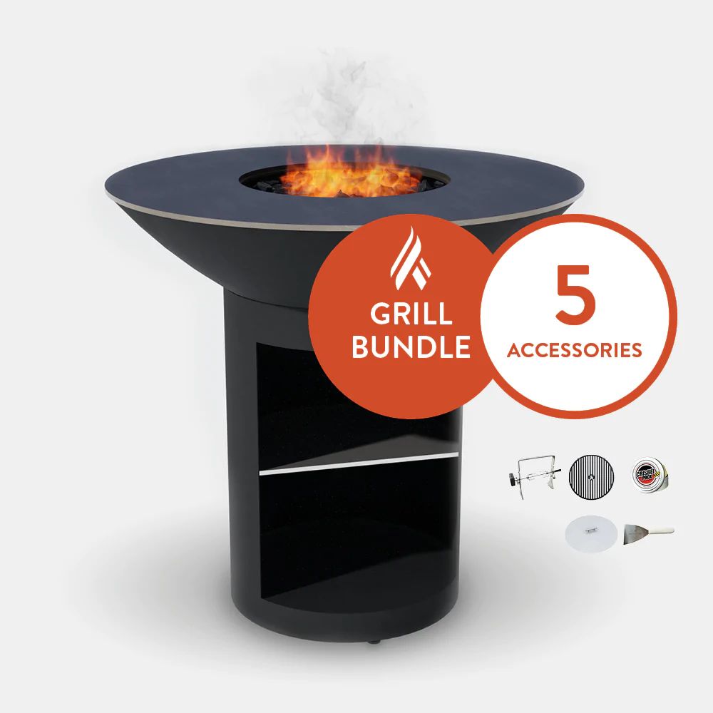 Arteflame Classic 40" Black Label Grill Home Chef Bundle - Upper Livin