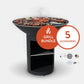 Arteflame Classic 40" Black Label Grill Home Chef Bundle - Upper Livin