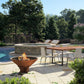 Arteflame Classic 40" Fire Pit - Low Euro Base - Upper Livin