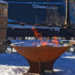 Arteflame Classic 40" Fire Pit - Low Euro Base - Upper Livin