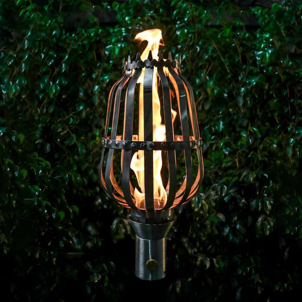The Outdoor Plus Urn Torch with Original TOP Torch Base -Upper Livin
