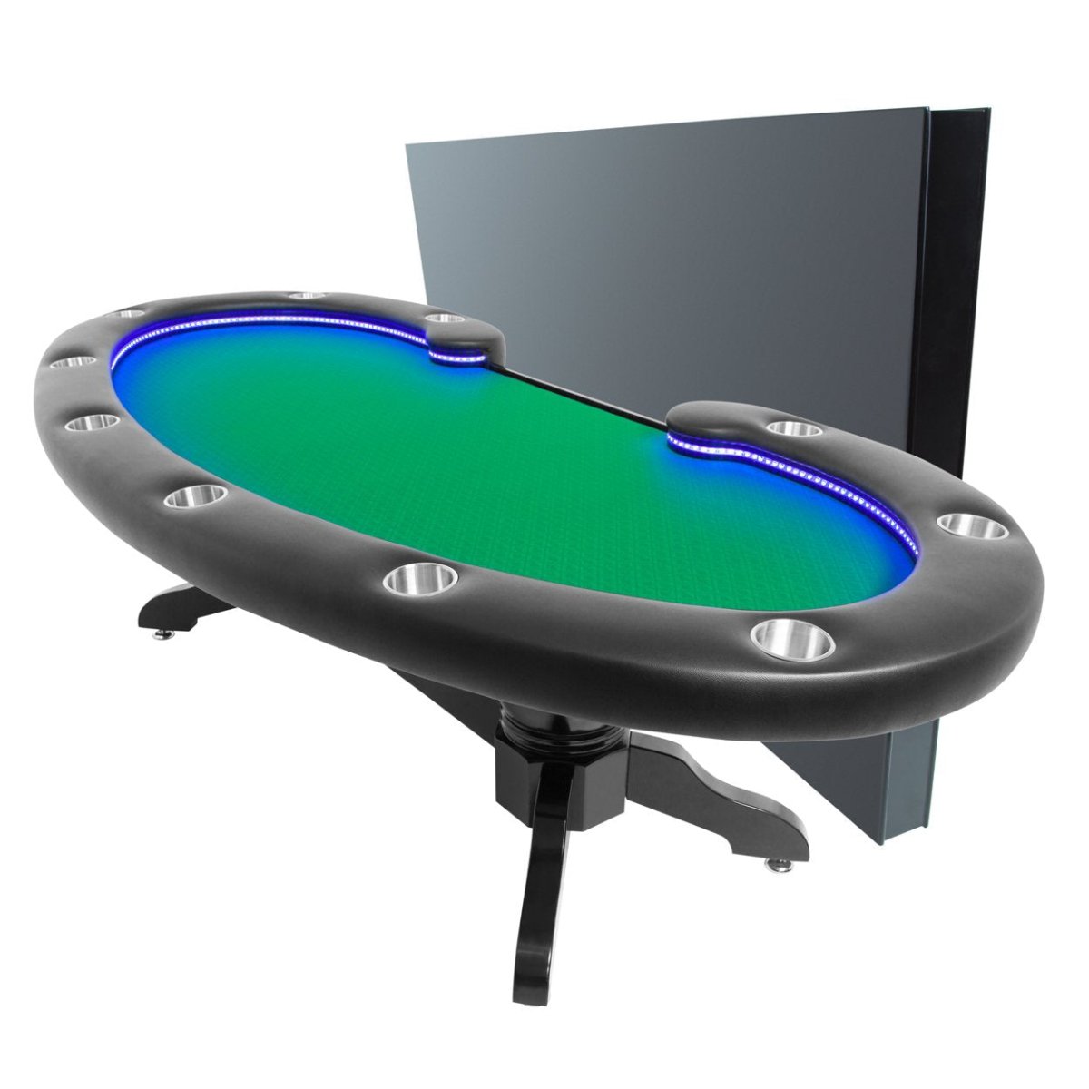 BBO Poker Tables Lumen HD LED Poker Table - Upper Livin