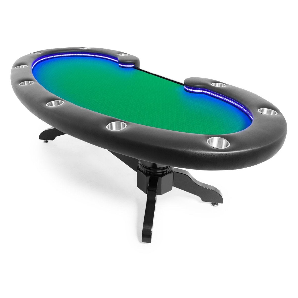 BBO Poker Tables Lumen HD LED Poker Table - Upper Livin
