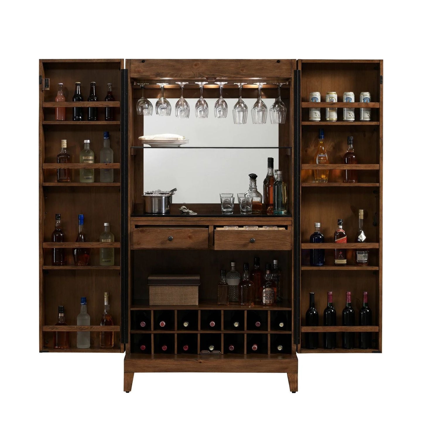 American Heritage Bristol Wine Cabinet - Upper Livin