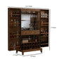 American Heritage Bristol Wine Cabinet - Upper Livin