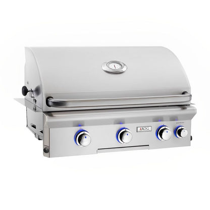 AOG 30-Inch L-Series 3-Burner Built-In Grill w/ Rotisserie Backburner - Upper Livin
