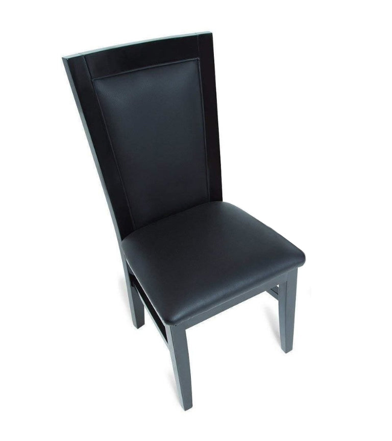 BBO Poker Tables Classic Black Gloss Poker Chair Set - Upper Livin