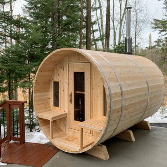 Dundalk Canadian Timber Tranquility Sauna - Upper Livin