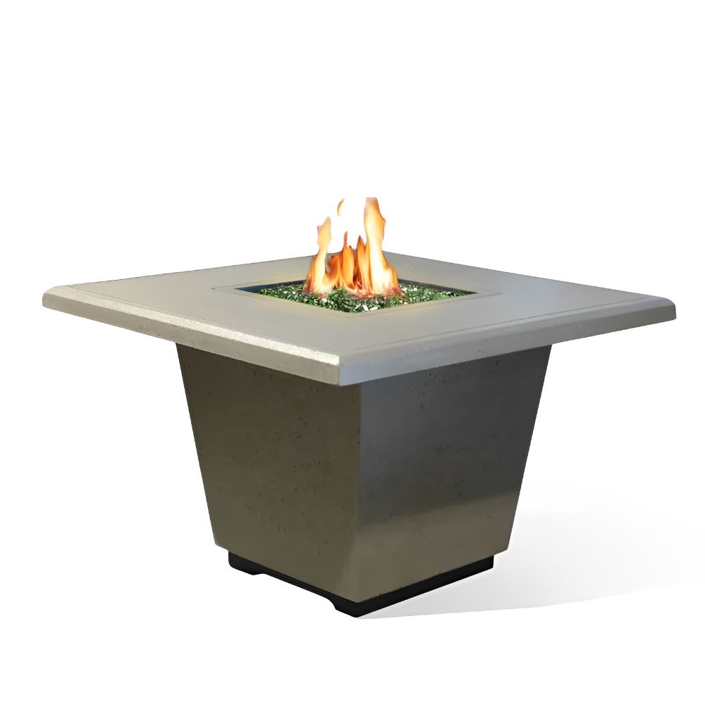 American Fyre Designs Square Cosmopolitan Fire Table -Upper Livin